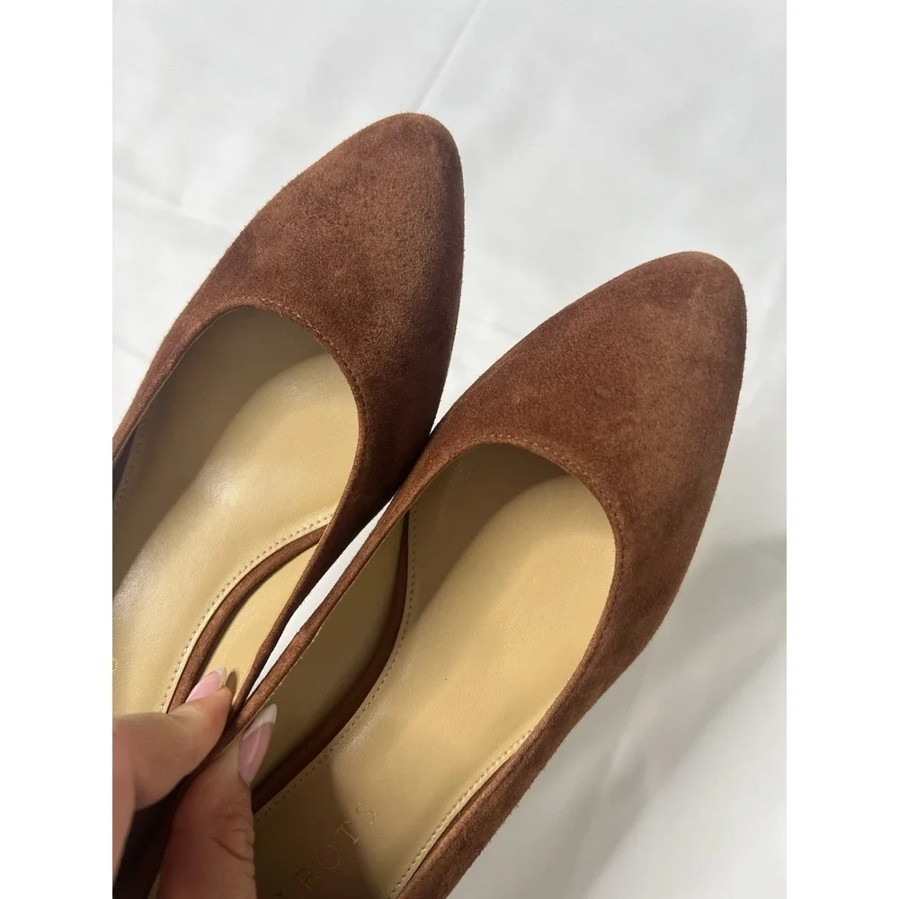 Talbots lacey leather